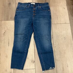 Madewell 10” High-Rise Skinny Crop Jean